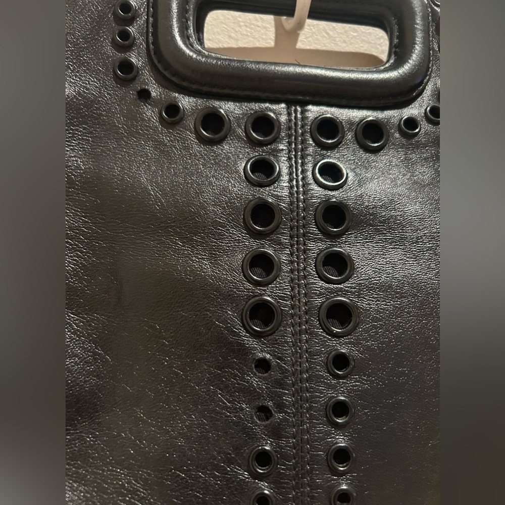 Maje M Bag with metal studs - Picture 3 of 9
